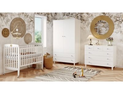 חדר זוהר לבן ידיות קריסטל 2021