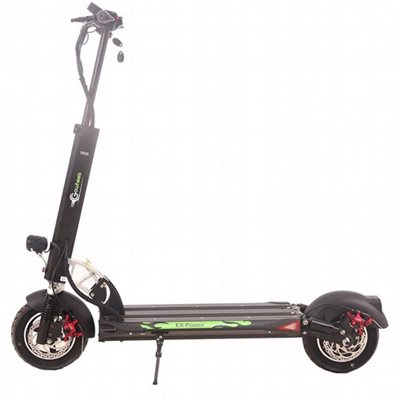 קורקינט חשמלי עוצמתי 48 וולט, 13 אמפר עם שיכוך מלא GoWheels EX-Power