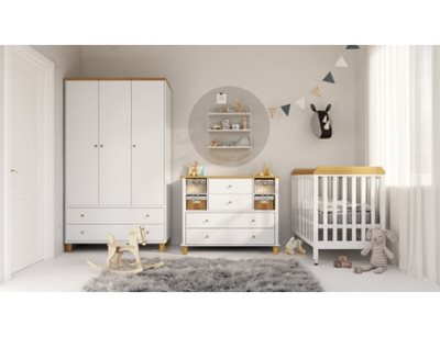 חדר לתינוק אמילי סלסלות שידת אמילי סלסלאות