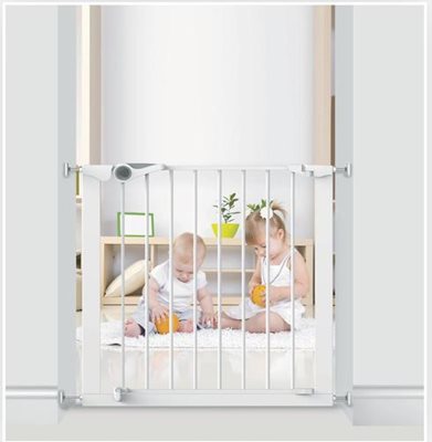 שער בטיחות איכותי ביותר לחץ ללא קדיחה איזי פיט + 3 הארכות 75-131 ס״מ במבינו