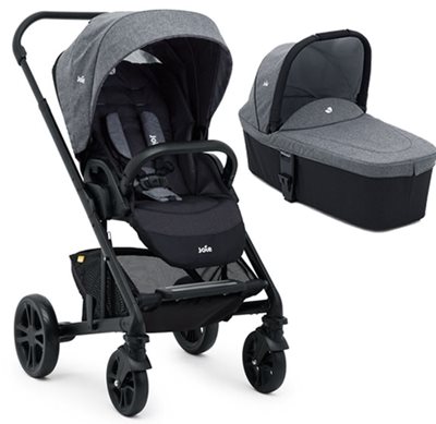 עגלת תינוק + טיולון תואם מבית האיכות ג'ואי כרום