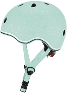 קסדה לאופניים לתינוקות עם אור אחורי ירוק מנטה Globber