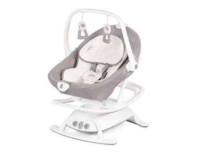 נדנדה טרמפולינה SANSA FREN נדנדה חשמלית JOIE משולבת טרמפולינה לתינוק, . נדנדה חדשנית בעלת כיווני נדנוד המדמים ערסול ונידנוד התינוק על הידיים.