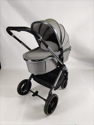 עגלה איכותית ומפוארת. עריסה וטיולון vanes - אונו בייבי צבע אפור יח אחרונות