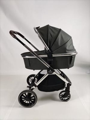 במחיר שלא יחזור! עגלה מהממת! משולבת vanes - אונו צבע אפור כהה