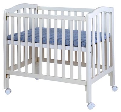 עריסה מתקפלת מעץ מתאימה לפעוטונים גודל מזרן 60/90 באישור מכון התקנים