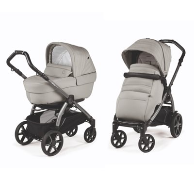 עגלת תינוק בוק 51 קלאס קומבו Book Class - אפור בהיר פג פרגו