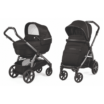 עגלת תינוק בוק 51 קלאס קומבו Book Class - שחור שיין פג פרגו