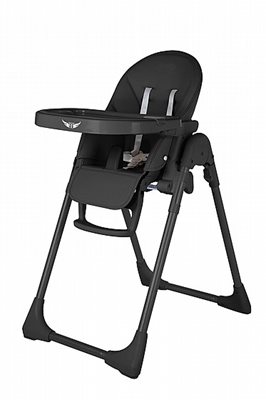 כסא אוכל עולה ויורד בייבי בוס baby boss גוון שחור