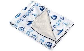 שמיכה מפנקת דו צדדית פלוס וקטיפה לעגלה למיטה ולכל מטרה במחר צבעים גודל 100\70 ס"מ מבית סויסרא במבחר צבעים