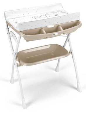 אמבטיה מתקפלת עם משטח החתלה תוצר איטליה עם משטח החתלה קאם cam‏