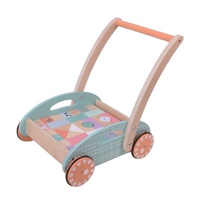 הליכון קוביות מעץ - פיט טויס