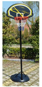 סל לחצר הכולל כדורסל!! מוצר איכותי וחזק מבית Backyard Lifestyles קל להרכבה ולשינוע!! מידות 160 -220 ס"מ